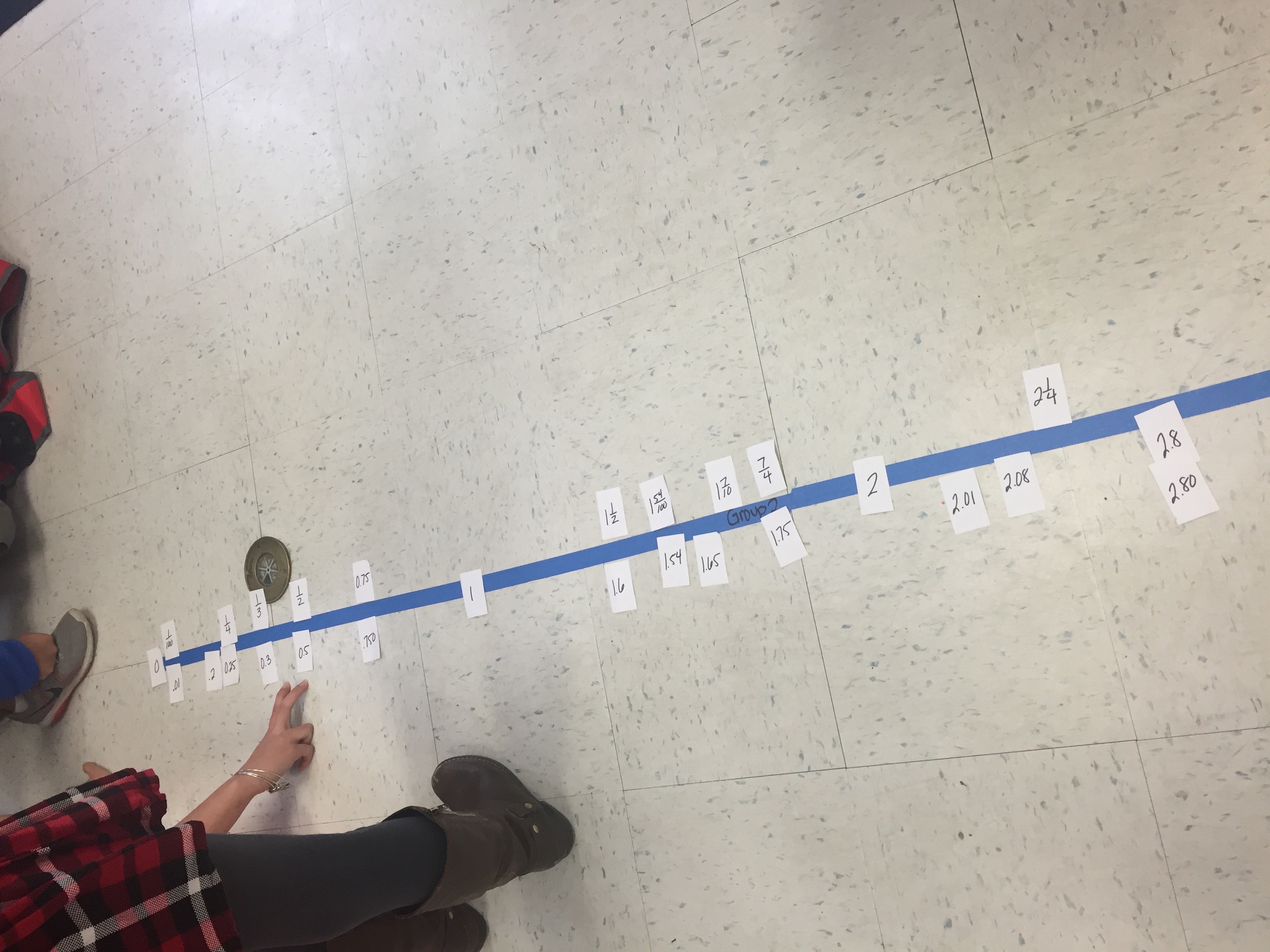 Fun With Fraction And Decimal Number Lines Worksheet